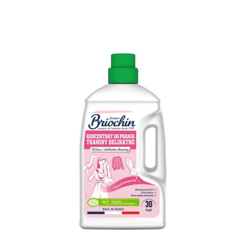 PŁYN DO PRANIA DELIKATNYCH UBRAŃ (KONCENTRAT) ECO 1,35 L (30 PRAŃ) - BRIOCHIN