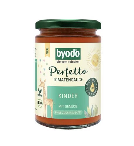 SOS POMIDOROWY Z WARZYWAMI DLA DZIECI BIO 340 ml - BYODO