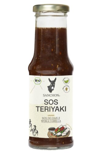 SOS SOJOWY SŁODKI TERIYAKI BEZGLUTENOWY BIO 210 ml - SANCHON