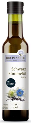 OLEJ Z CZARNUSZKI NIEFILTROWANY TŁOCZONY NA ZIMNO BIO 250 ml - BIO PLANETE