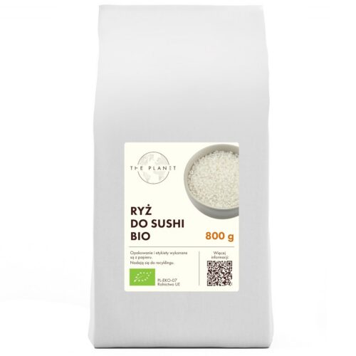 RYŻ DO SUSHI BIO 800 g - THE PLANET