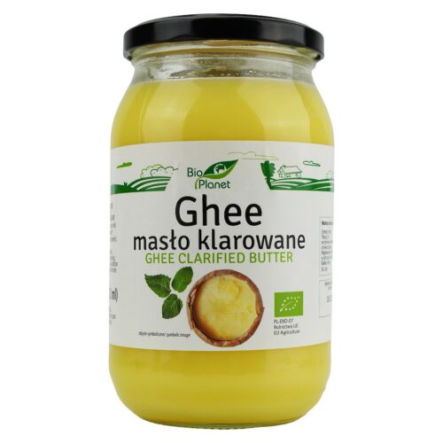 MASŁO KLAROWANE GHEE BIO 750 g (852 ml) - BIO PLANET