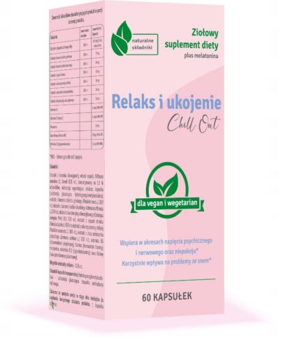 KAPSUŁKI NA RELAKS I USPOKOJENIE 60 szt. - PASOLEQ (CHILL OUT)