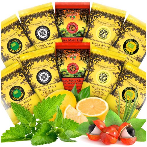 YERBA MATE MIX (10 x 50 g) 500 g - YERBA MATE GREEN