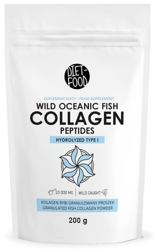 KOLAGEN RYBI W PROSZKU 200 g - DIET-FOOD