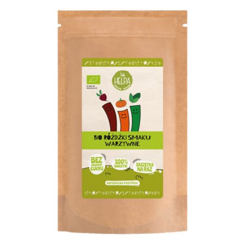 RÓŻDŻKI SMAKU WARZYWNE (LIOFILIZOWANE WARZYWA) BIO (9 x 2 g) 18 g - HELPA