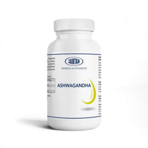 ASHWAGANDHA EKSTRAKT (500 mg) 90 KAPSUŁEK - JANTAR
