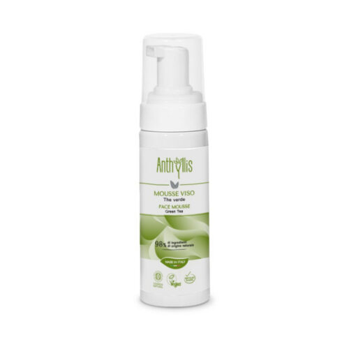 PIANKA DO MYCIA TWARZY OCZYSZCZAJĄCA Z ZIELONĄ HERBATĄ ECO 150 ml - ANTHYLLIS