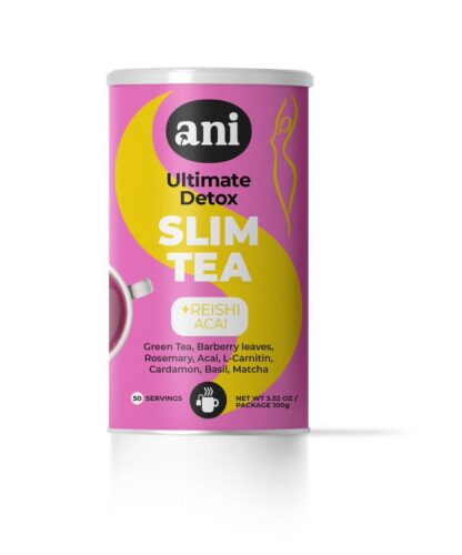 HERBATA ZIELONA DETOX SLIM Z REISHI BIO 100 g - ANI