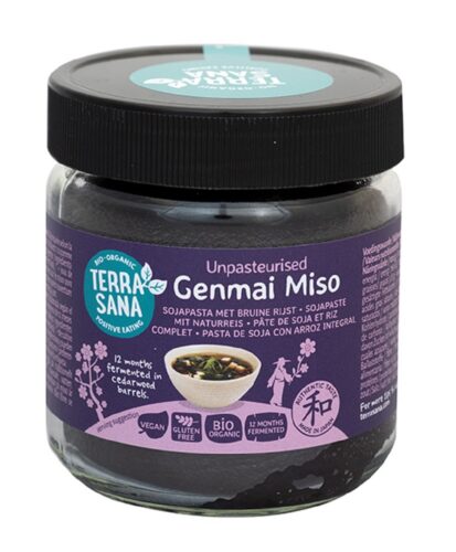 MISO GENMAI (PASTA Z SOI I RYŻU BRĄZOWEGO) BEZGLUTENOWA BIO 350 g - TERRASANA