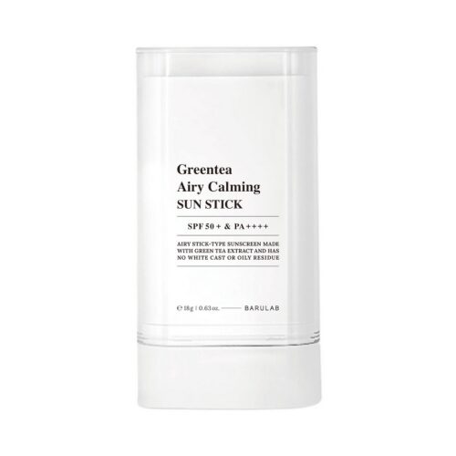 KREM PRZECIWSŁONECZNY KOREAŃSKI W SZTYFCIE ZIELONA HERBATA SPF 50+ 18 g - BARULAB