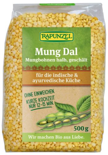 FASOLA MUNG OBRANA POŁÓWKI NA DAL BIO 500 g - RAPUNZEL