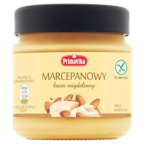 KREM MARCEPANOWY BEZGLUTENOWY 185 g - PRIMAVIKA