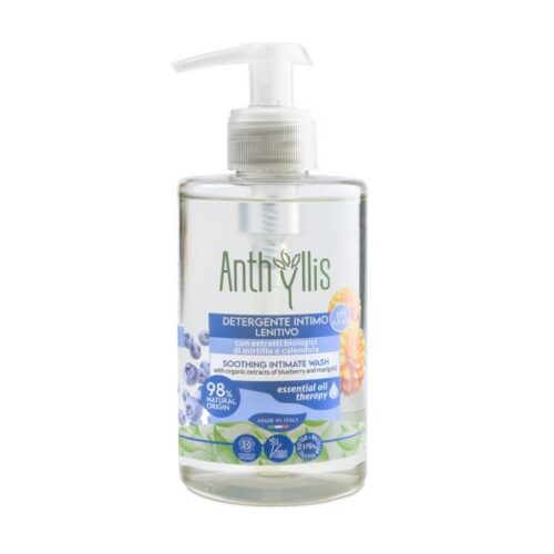 PŁYN DO HIGIENY INTYMNEJ Z EKSTRAKTEM Z BORÓWKI I NAGIETKA ECO 300 ml - ANTHYLLIS