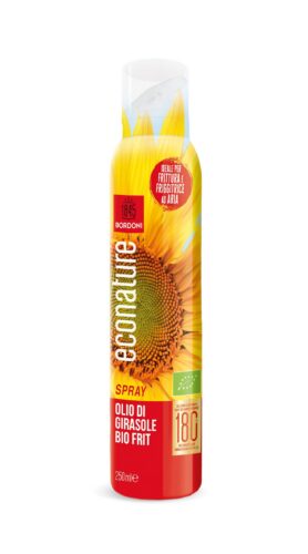 OLEJ SŁONECZNIKOWY (SPRAY) DO GOTOWANIA I SMAŻENIA BIO 250 ml - BORDONI (ECONATURE)