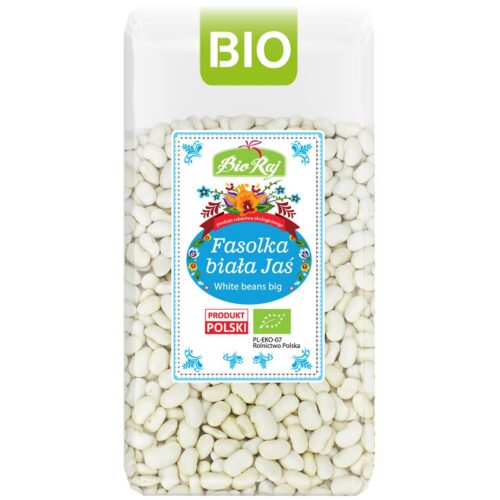 FASOLKA BIAŁA JAŚ BIO (POLSKA) 400 g - BIO RAJ