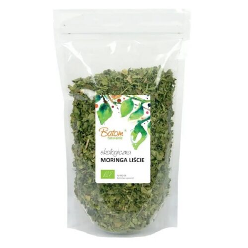 HERBATKA LIŚĆ MORINGI BIO 100 g - BATOM