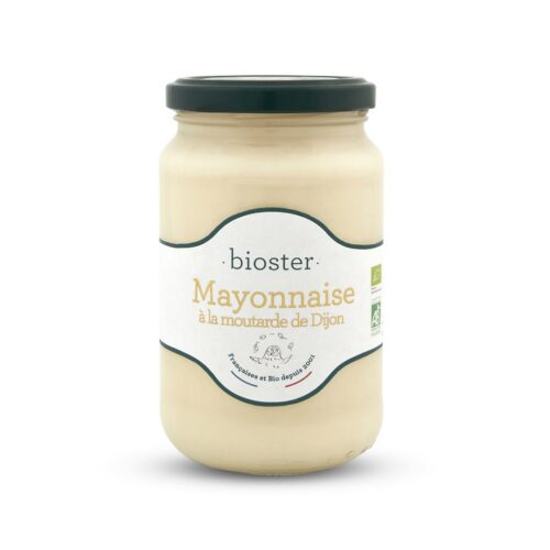 MAJONEZ JAJECZNY Z MUSZTARDĄ DIJON BIO 470 g - BIOSTER