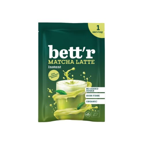 MATCHA LATTE BEZ DODATKU CUKRÓW BIO 40 g - BETT'R