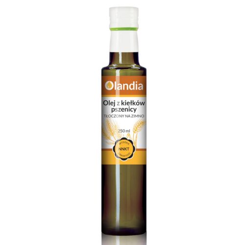 OLEJ Z KIEŁKÓW PSZENICY TŁOCZONY NA ZIMNO 250 ml - OLANDIA